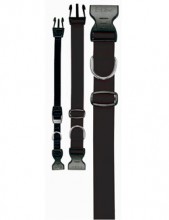 Obojek nylon Club C 44cmx15mm černý