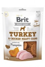 Brit Jerky Turkey Meaty Coins 200g