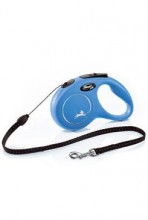 Vodítko Flexi classic new S lanko 5m/12kg modrá