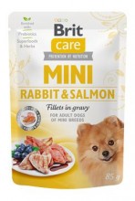 Brit Care Dog Mini Rabbit&salmon Fillets In Gravy 85g