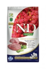 N&D Quinoa Dog Weight Management Lamb & Broccoli 2,5kg