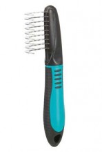 Přozávač srsti s protiskluzovou rukojetí 5,5x19cm Trixie