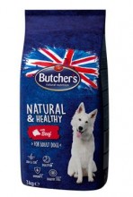 Butcher S Dog Natural&healthy dry s hovězím masem 3kg