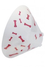 Límec ochranný Buster plastový bone červený 25cm