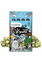 Lyopro Cat Pochoutka mrazem sušené kuřecí s kočičí trávou 50g