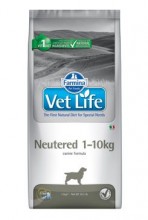 Vet Life Natural dog neutered 1-10kg 2kg