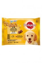 Pedigree kapsa junior kuřecí/hovězí,rýže v želé 4x100g