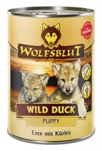 Wolfsblut Dog Puppy Wild Duck konzerva 395g