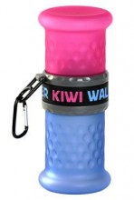 Cestovní láhev 2in1 růžovo-modrá 750 a 500ml Kiwi