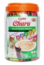 Churu Cat tuna&chicken varieties 50p