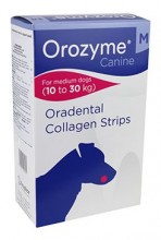 Orozyme plátky žvýkací pro psy M 10-30kg 141g