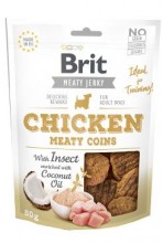 Brit Jerky Chicken With Insect Meaty Coins 80g