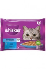 Whiskas Kapsa Core rybí výběr v želé 4x85g