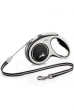 Vodítko Flexi Comfort M lanko 5m/20kg černá