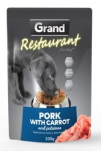 Grand kapsa Deluxe pes restaurant vepřové mrkev 300g