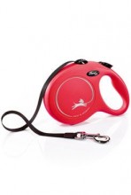 Vodítko Flexi Classic L pásek 8m/50kg červená new