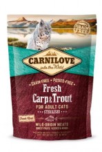 Carnilove Cat fresh carp & trout sterilised adult 400g