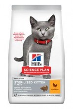 Hill S Science plan Kitten Sterilised Cat Chicken 1,5kg