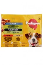 Pedigree kapsa adult kuře zelenina/hovězí 2x100g
