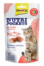 Gimcat Nutri pockets s lososem  60g
