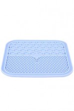 Lízací podložka pro psy silicone modrá M Zolux