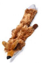 Hračka pes Flatino liška pískací 26x10x3cm plyš Karlie