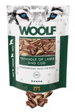 Woolf pochoutka lamb and cod triangle 100g
