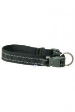 Obojek Hurtta Casual eco černý 45-55cm