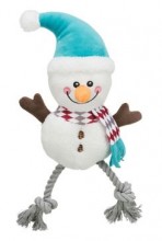 Vánoční Hračka Xmas Snowman Plyš/bavlna 41cm