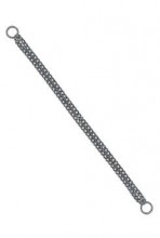 Obojek kovový stahovák 2-řadý 30cm/2mm Tommi
