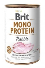 Brit Dog Konzerva Mono Protein Rabbit 400 g