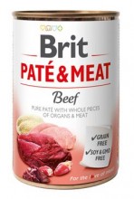 Brit Dog Konzerva Paté & Meat Beef 400g