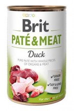 Brit Dog Konzerva Paté & Meat Duck 400g