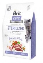 Brit Care Cat grain-free Sterilized & Weight control 2 kg