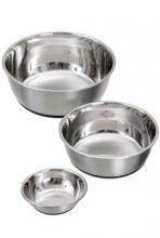 Miska nerez Dog Selecta protiskluz 300ml 13cm Karlie