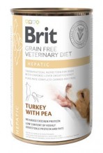 Brit Vd Dog Gf Konzerva Hepatic 400g