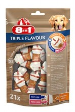 Pochoutka 8in1 triple flavour XS (21ks)