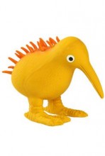 Whistle hračka pes latex pískací oranžová 11,5cm Kiwi