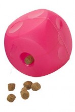 Hračka pes Buster Soft Cube purpurová 12cm