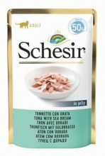 Schesir Cat Kapsa Adult Tuňák/pražma 50g