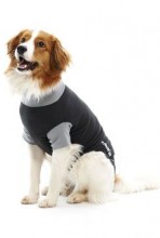 Obleček Body Suit classic černá/šedá 53cm L Buster