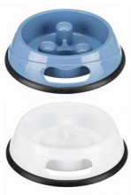 Miska plast proti hltání 0,45l 20cm mix barev Trixie