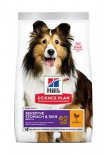 Hill S Science plan Sensitive Adult Medium Chicken pro psy 2,5kg