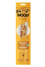 Woolf pochoutka earth noohide XL stick with rabbit 85g
