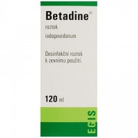 Betadine 100mg/ml kožní roztok 120ml