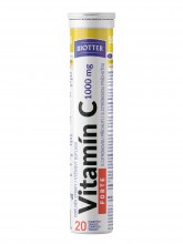 Biotter Vitamín C 1000mg Forte 20ks šumivých Tbl.