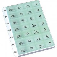 Dávkovač Léků Obzor Typ 04 Týdenní