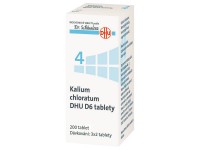 Kalium Chloratum DHU D6(D12) 200 neobalených tablet