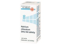 Natrium Chloratum DHU D6(D12) 200 neobalených tablet