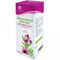 Sirup jitrocelový s echinaceou a vitaminem C 325g Galmed